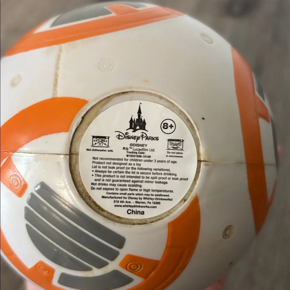 Disney Parks BB-8 Star Wars Sipper Cup